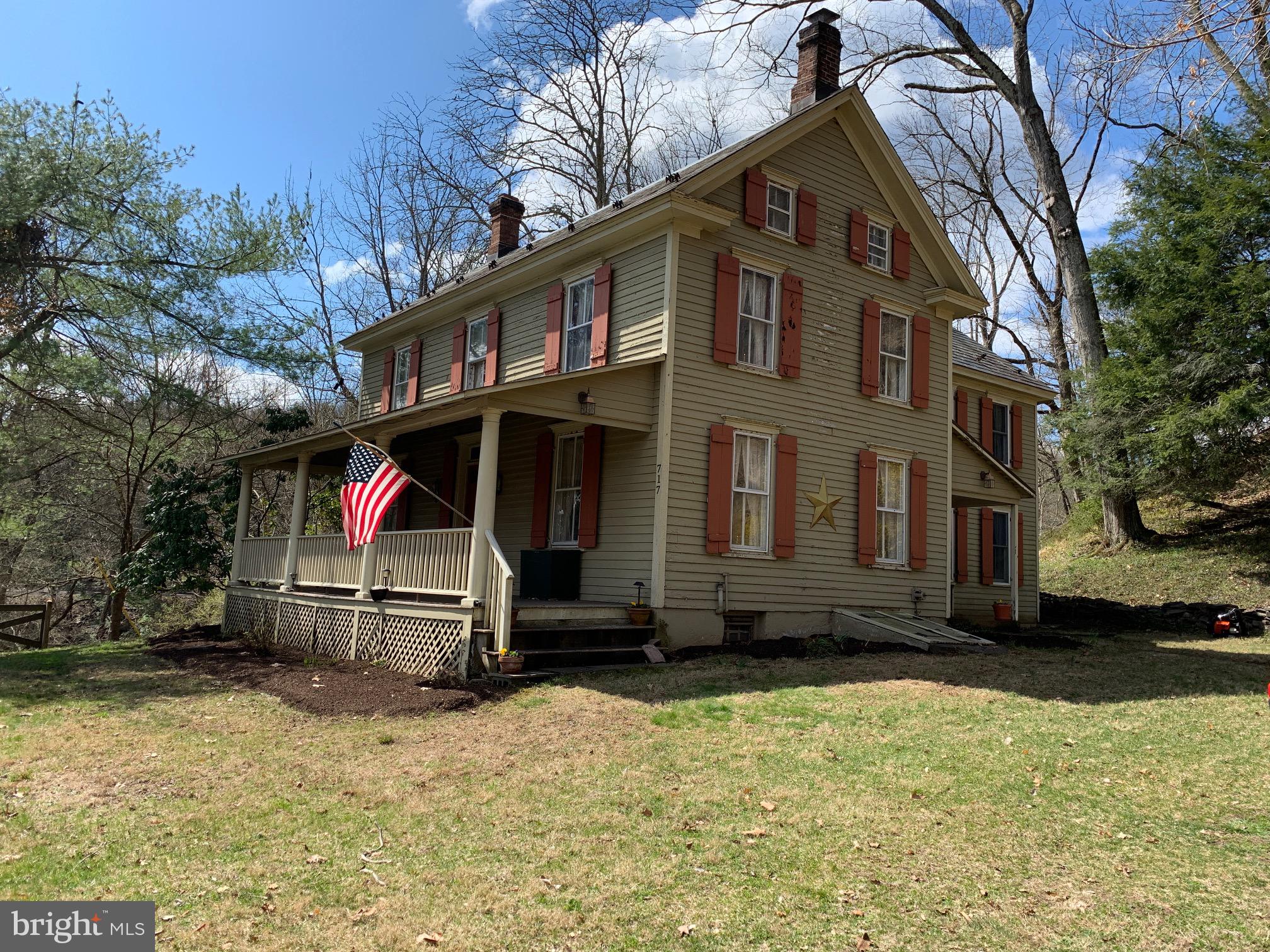717 River Road Erwinna, PA 18920 - Photo 37 of 39 Beautiful wide rocking chair porch