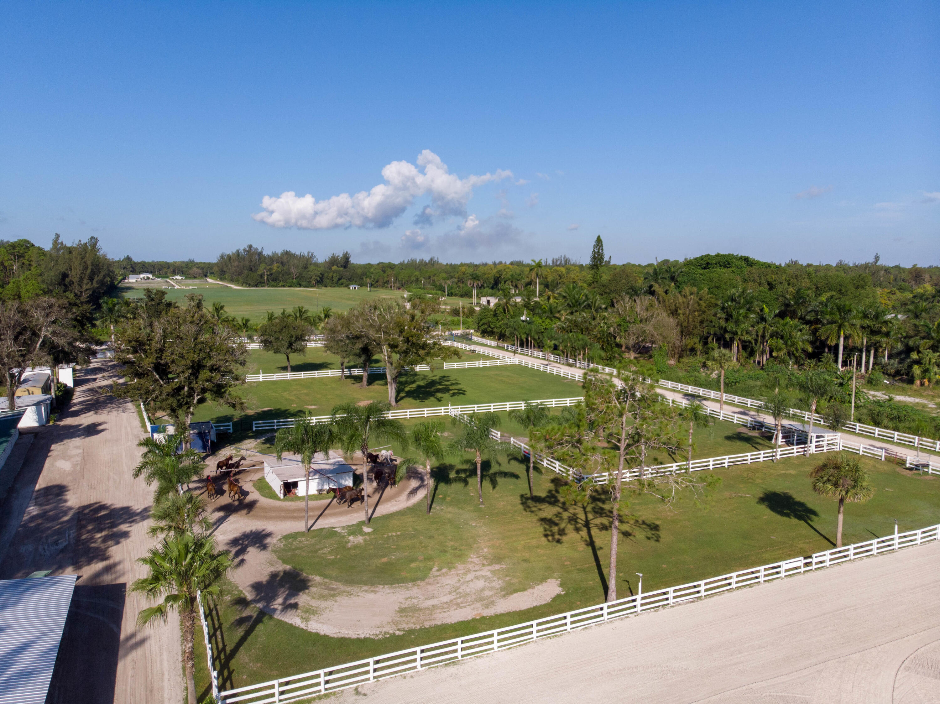 1044 D Road Loxahatchee Groves, FL 33470 - Photo 25 of 36 a view of a lake with a yard