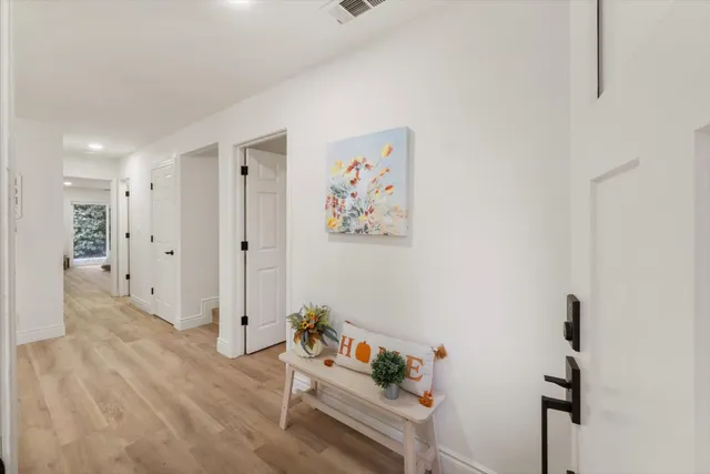 a room with furniture and window