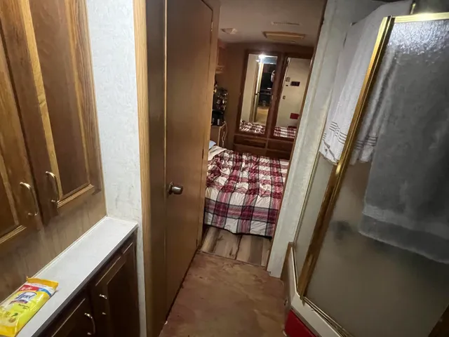 a view of walk in closet