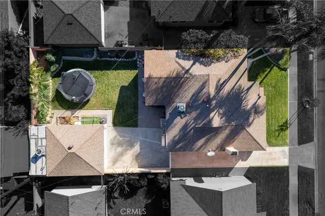 an aerial view of a city with lots of residential buildings