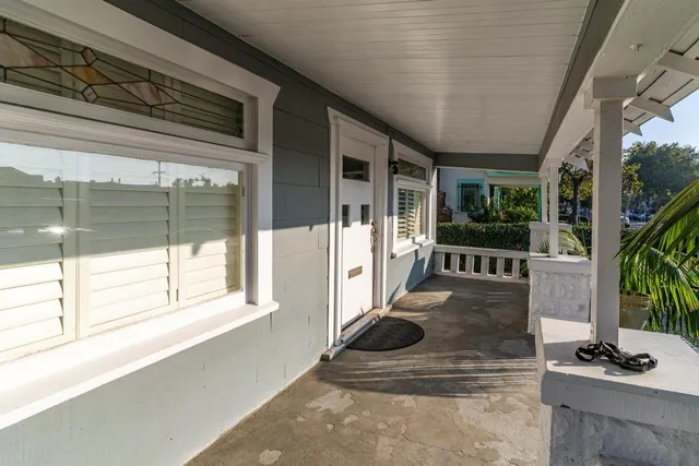 a view of a entryway door of the house