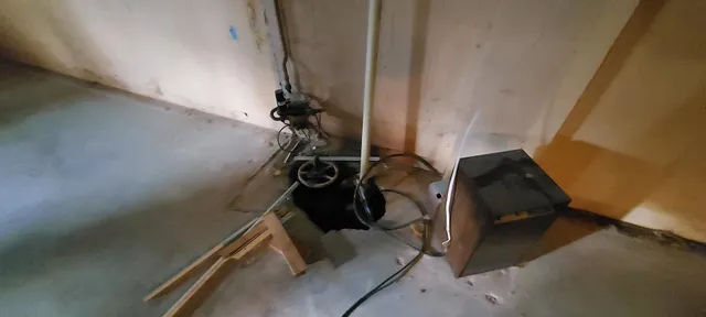 a view of water heater room