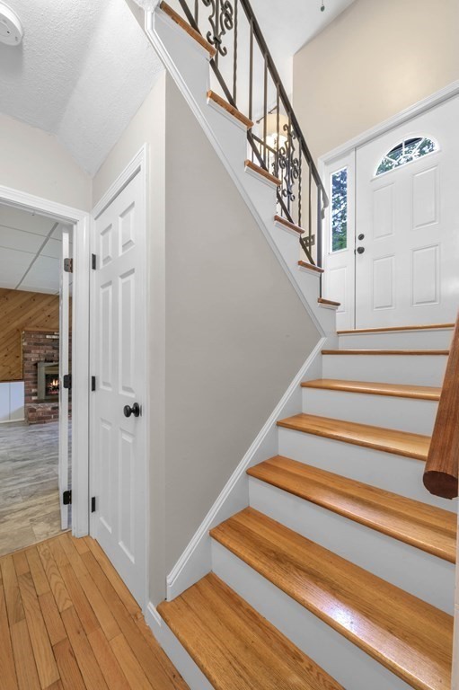 10 Wyman Road Billerica, MA 01821 - Photo 18 of 33 a view of entryway and hall with wooden floor
