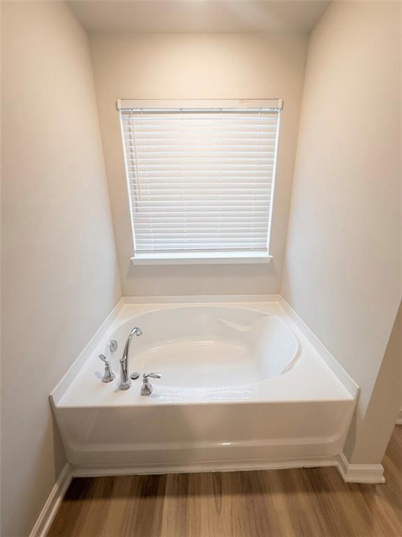11644 Stovall Place Hampton, GA 30228 - Photo 16 of 18 a bathroom with a bathtub and a window
