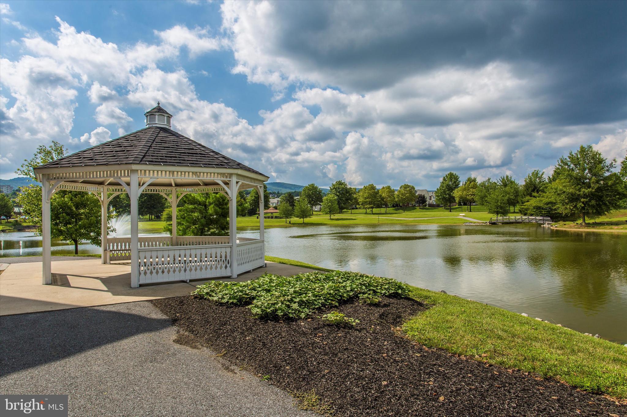 2490 Lakeside Drive Frederick, MD 21702 - Photo 27 of 31 Community Pond and Gazebo