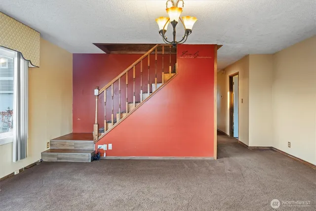 a view interior of the house and kitchen view