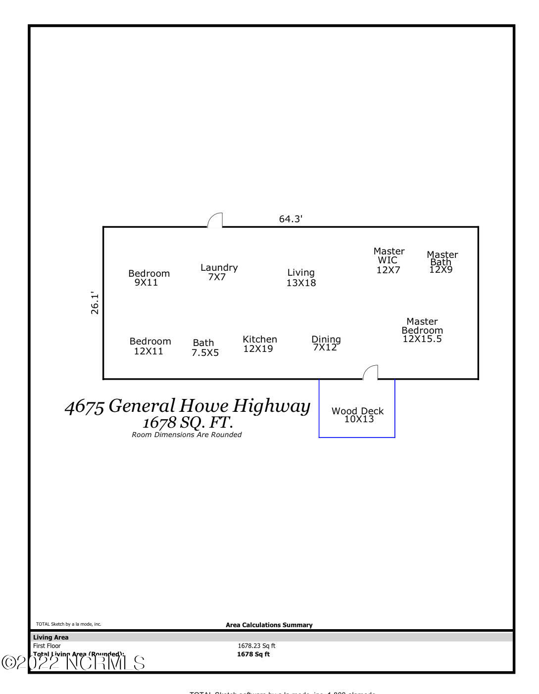 4675 General Howe Road Riegelwood, NC 28456 - Photo 24 of 29 Sketch photo