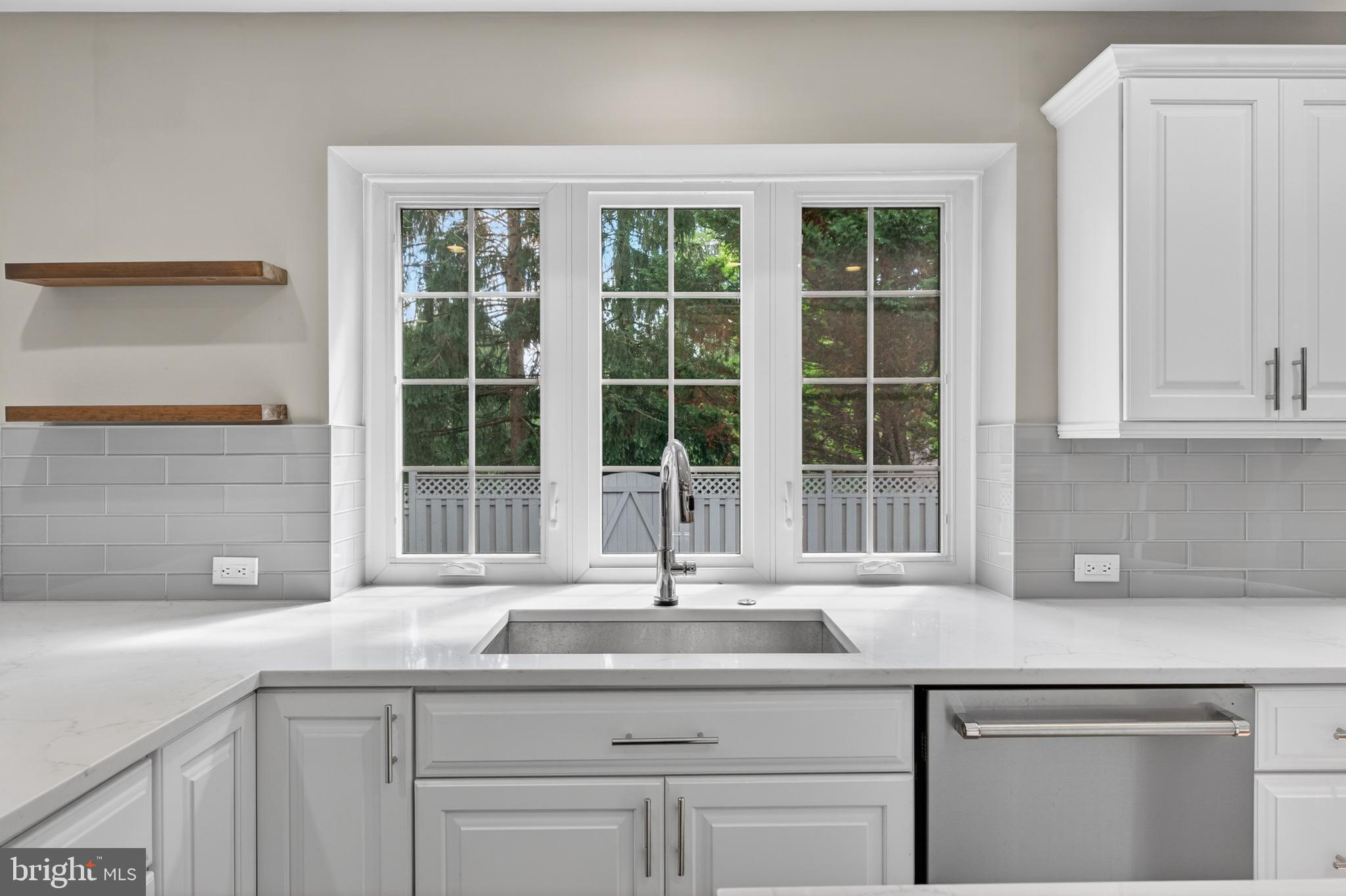 6 Nearfield Road Lutherville-Timonium, MD 21093 - Photo 23 of 71 a kitchen with a sink and large window
