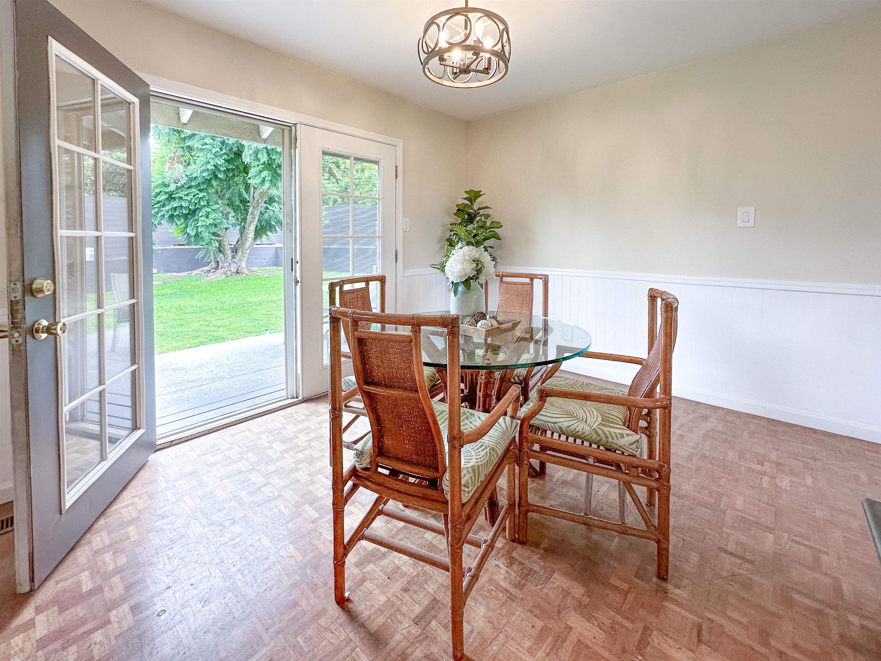 1875 Lower Kula Road Kula, HI 96790 - Photo 10 of 36 a view of a dining room with furniture window and outside view