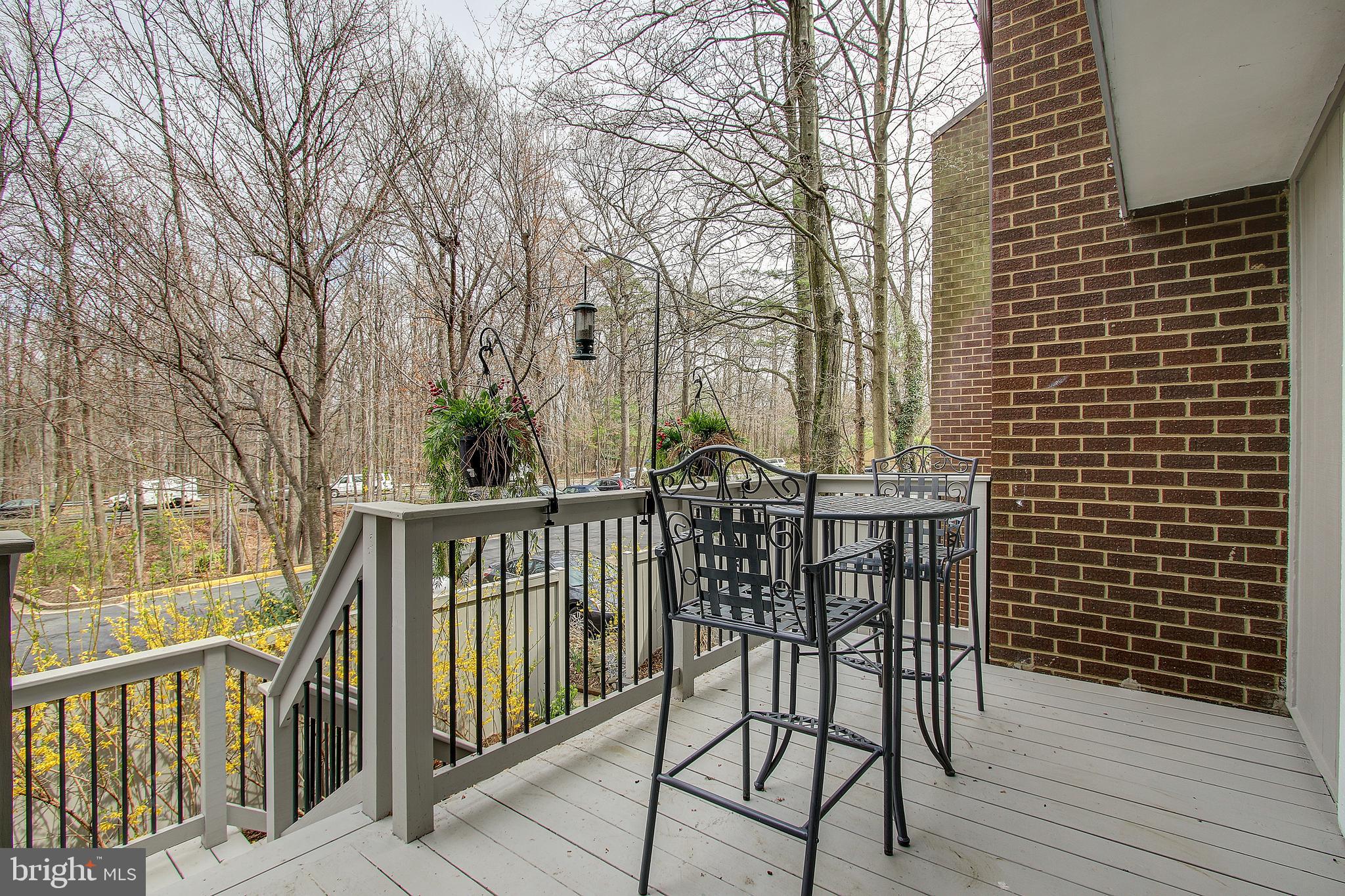 12011 Insha Court Reston, VA 20191 - Photo 18 of 33 Front Balcony walks down to yard