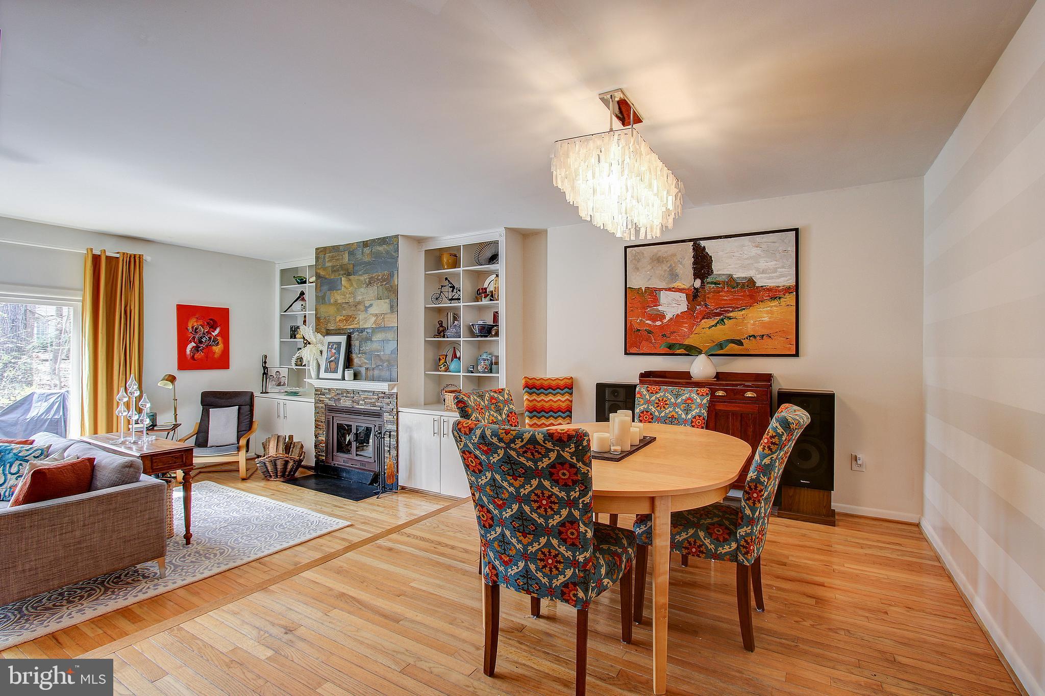 12011 Insha Court Reston, VA 20191 - Photo 9 of 33 Dining Room opens to Living Room