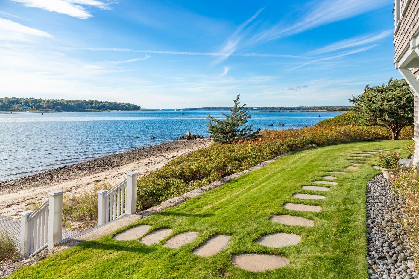 75 Winsor Road Cataumet, MA 02534 - Photo 23 of 27 a view of an ocean and beach