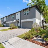 a house view with a outdoor space