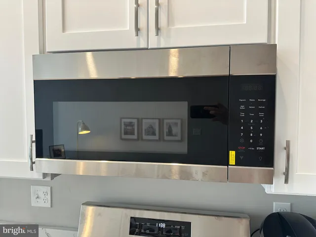 a close view of washer and dryer