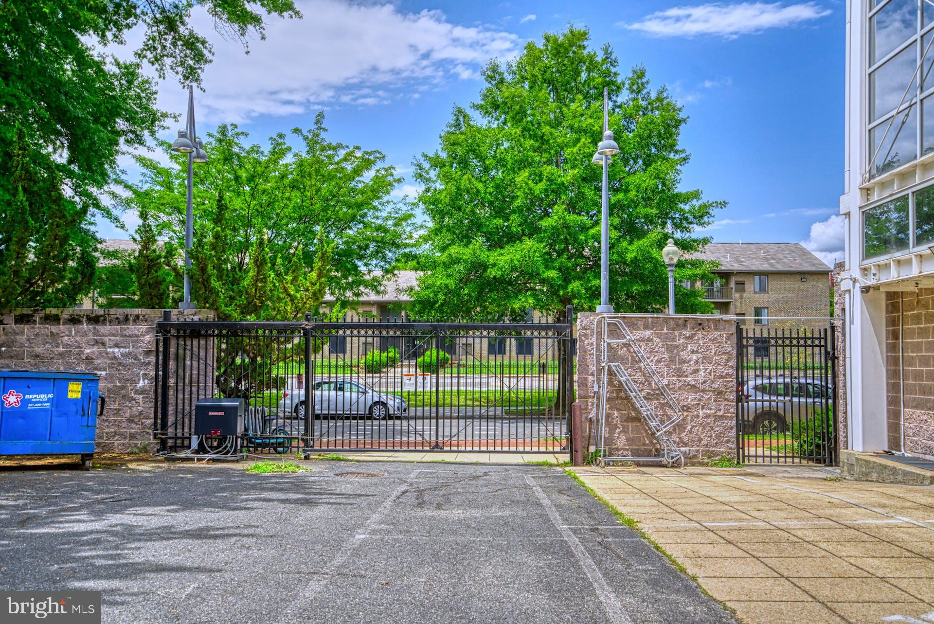 467 M Street Northwest, Unit 1 Washington, DC 20001 - Photo 37 of 43 Gated entry off of adjacent street