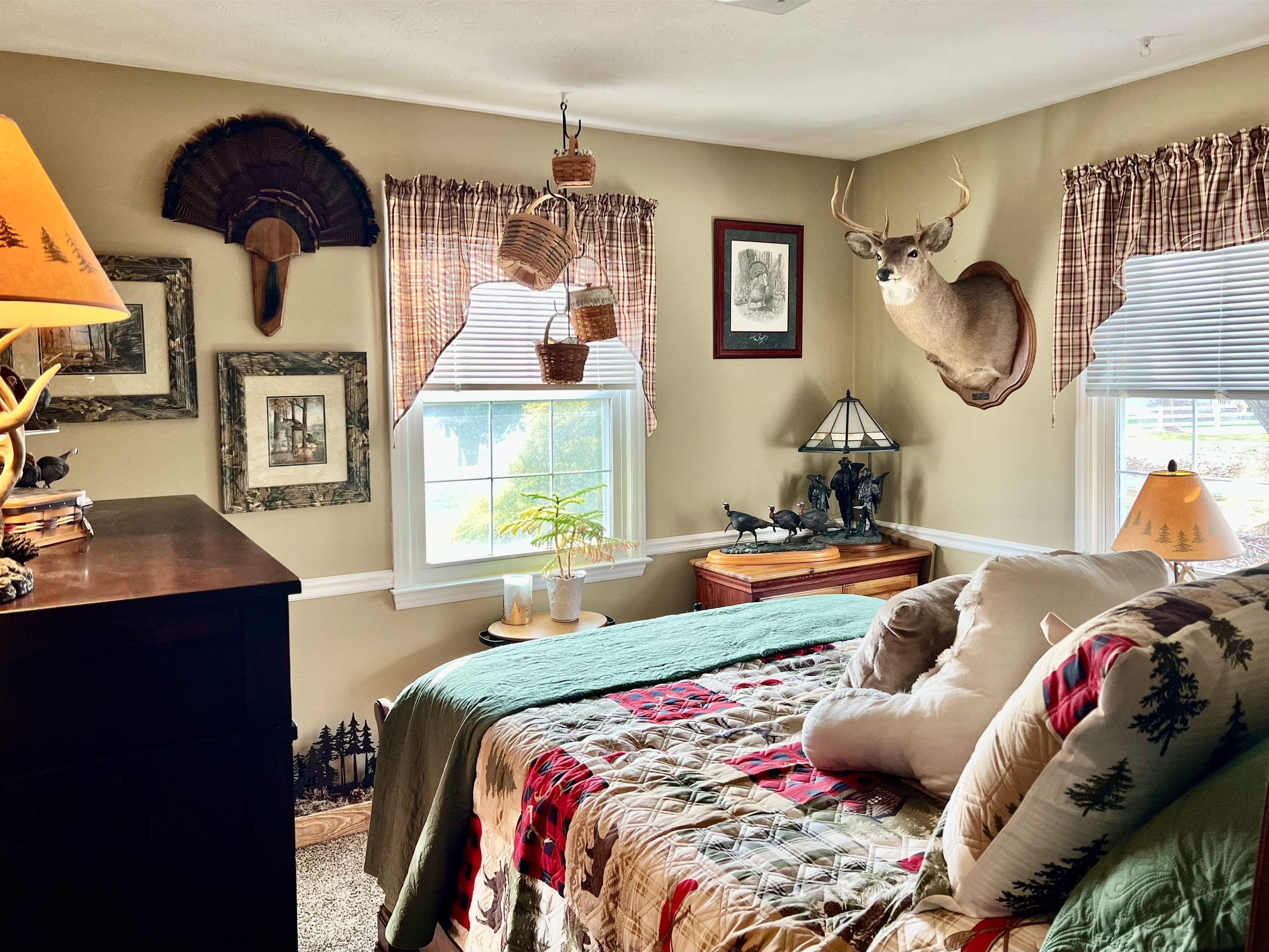 8346 Spring Creek Road Bridgewater, VA 22812 - Photo 16 of 16 a bedroom with bed and a window