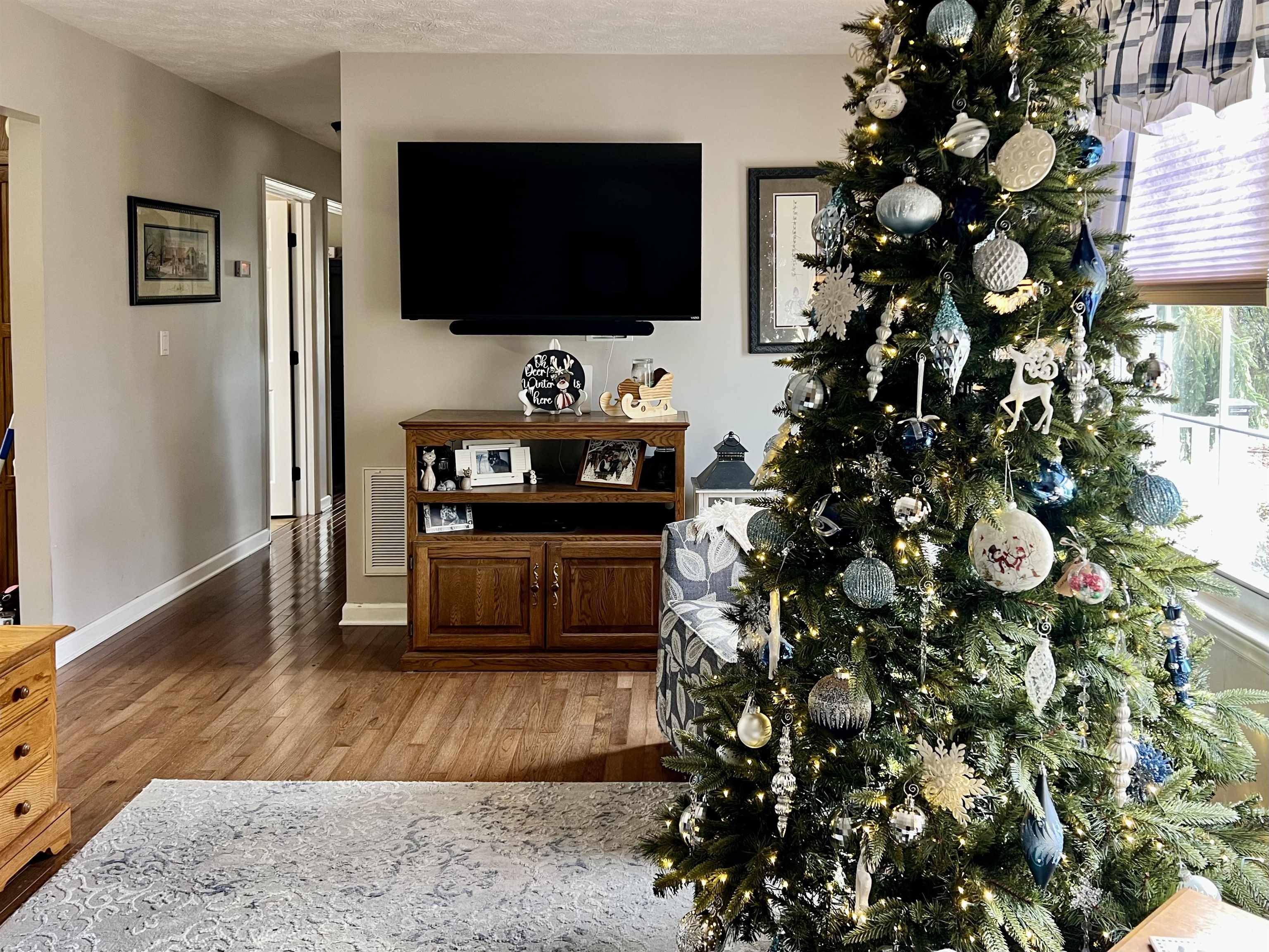 8346 Spring Creek Road Bridgewater, VA 22812 - Photo 8 of 16 a living room with furniture and a flat screen tv
