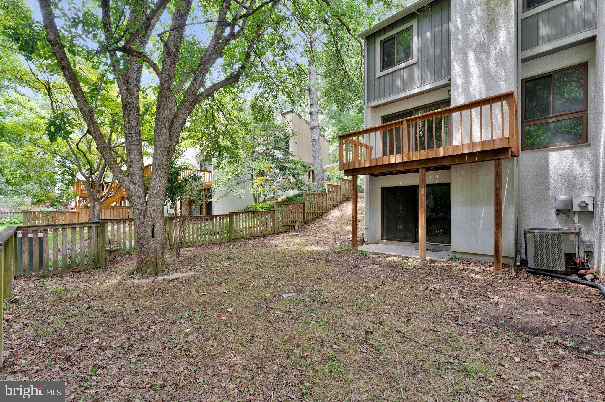 2347 Millennium Lane Reston, VA 20191 - Photo 45 of 47 Serene backyard retreat with greenery.