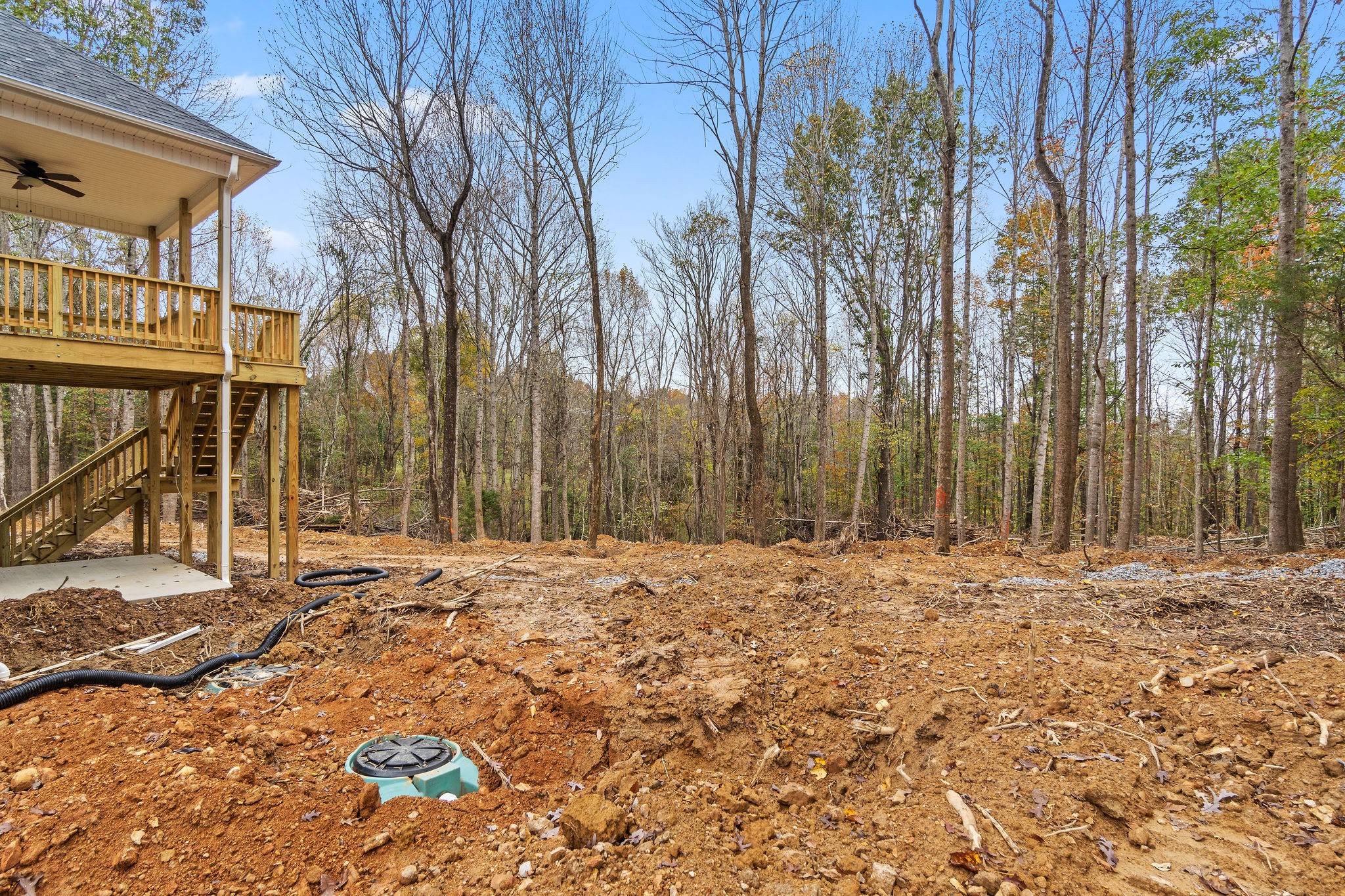 2790 Russell Road Palmyra, TN 37142 - Photo 29 of 31 a view of a backyard of the house