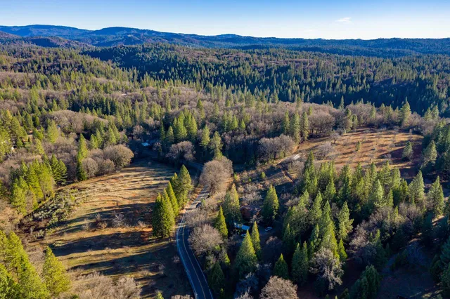 a view of a green field