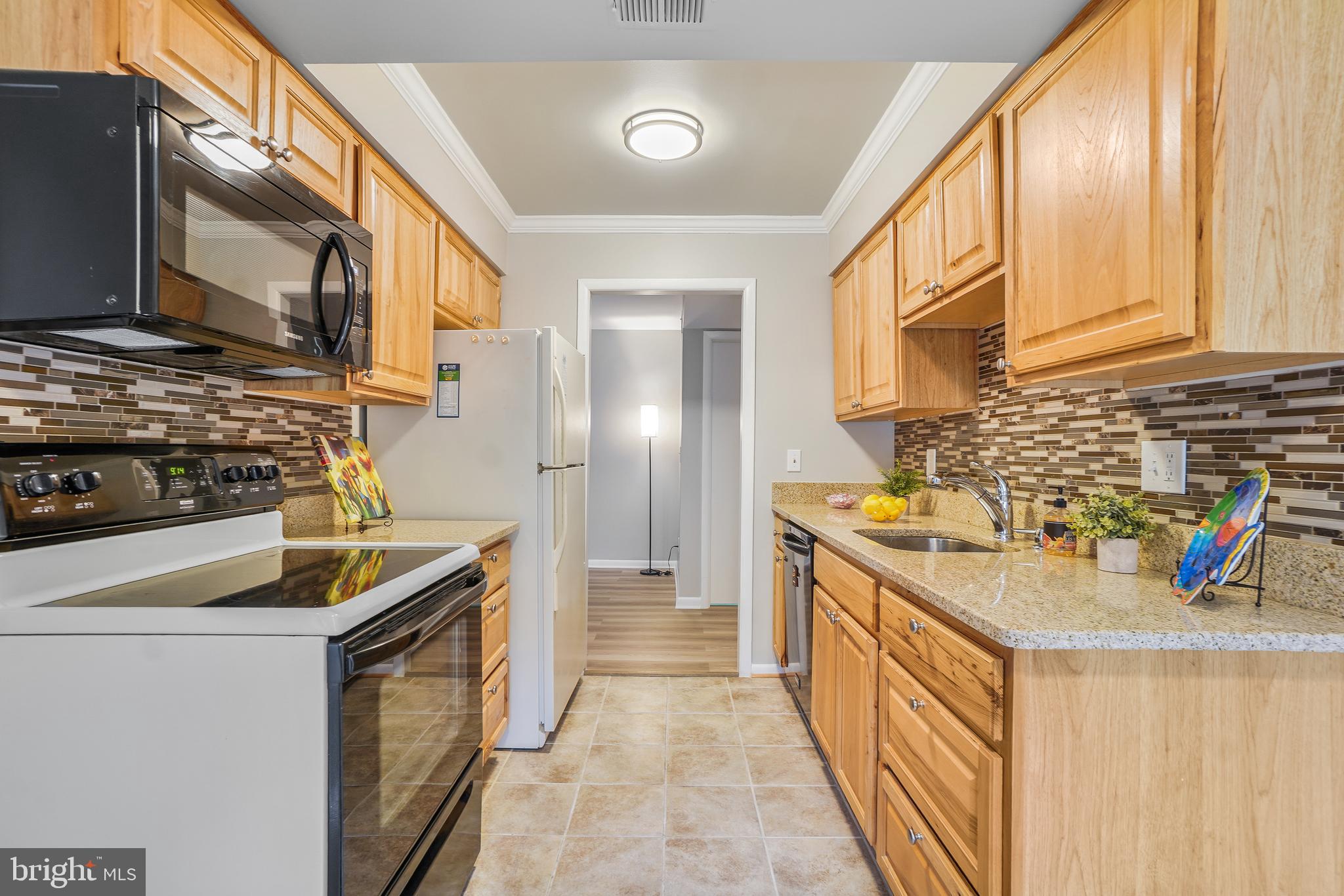 15301 Beaverbrook Court, Unit 922B Silver Spring, MD 20906 - Photo 16 of 47 Lots of Cabinetry and Countertop Space in Kitchen
