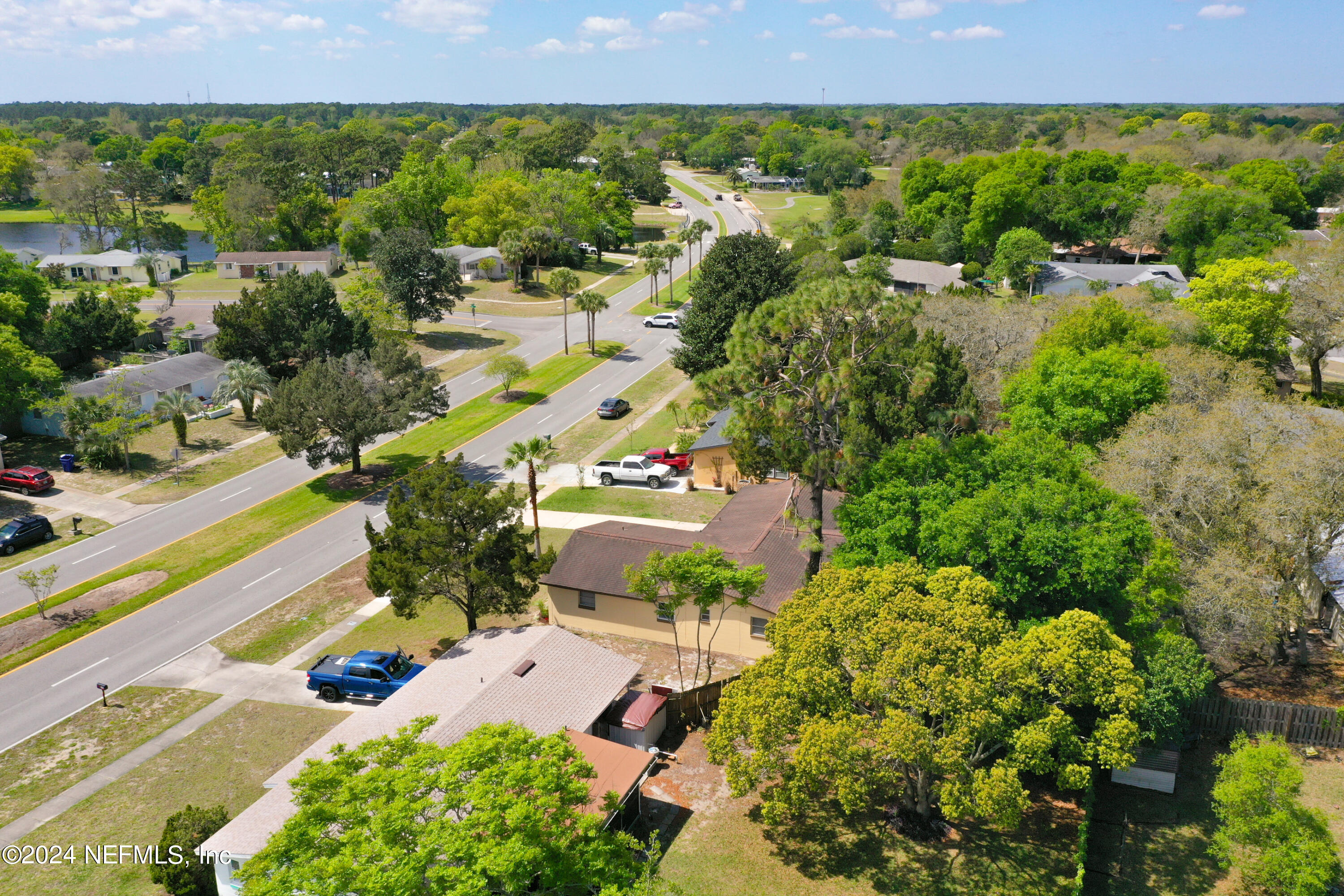242 Shores Boulevard St. Augustine, FL 32086 - Photo 39 of 42 an aerial view of residential houses with outdoor space and street view