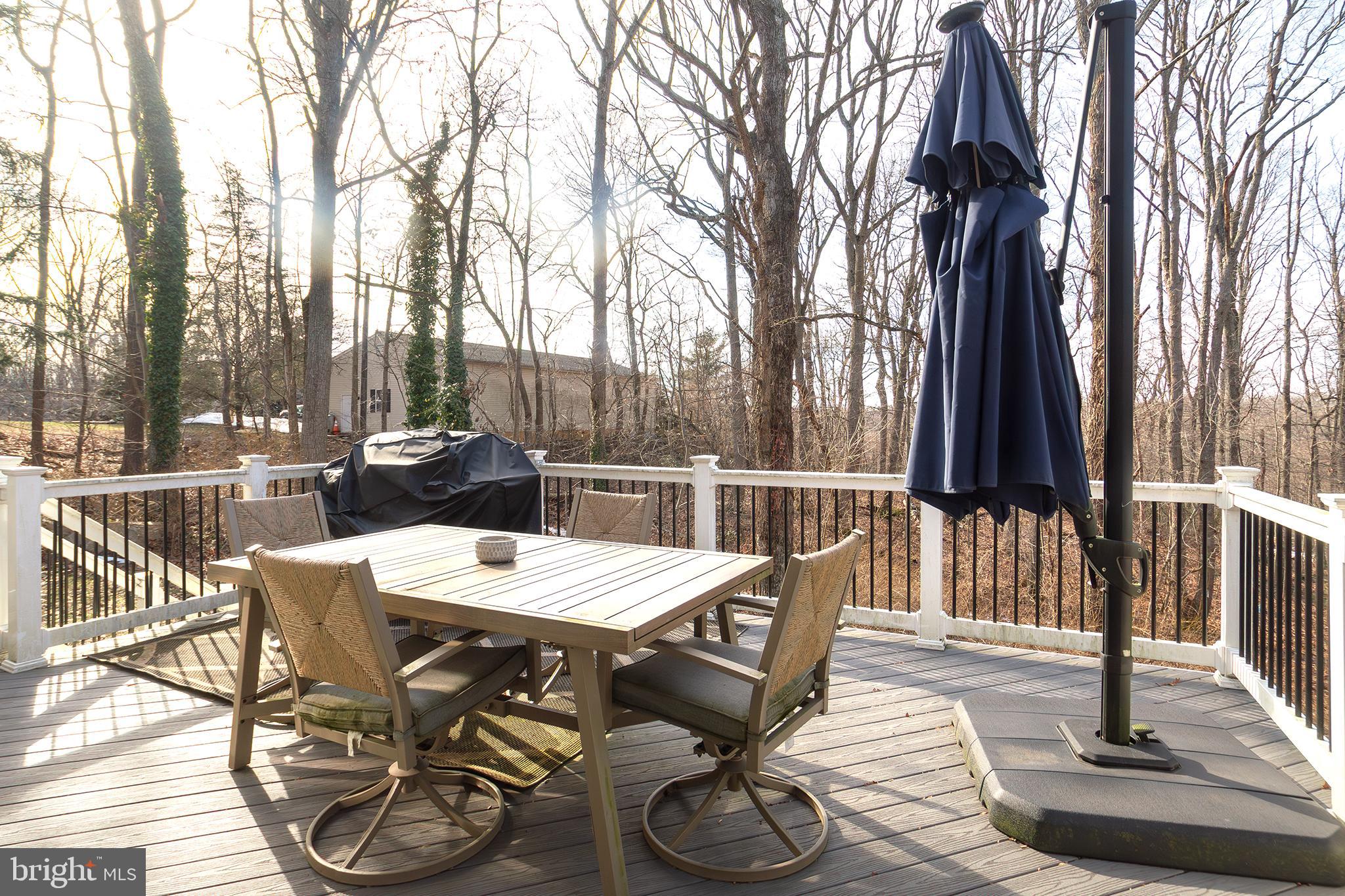 1362 Rock Ridge Road Jarrettsville, MD 21084 - Photo 42 of 50 a view of a dinning table and chairs in the patio