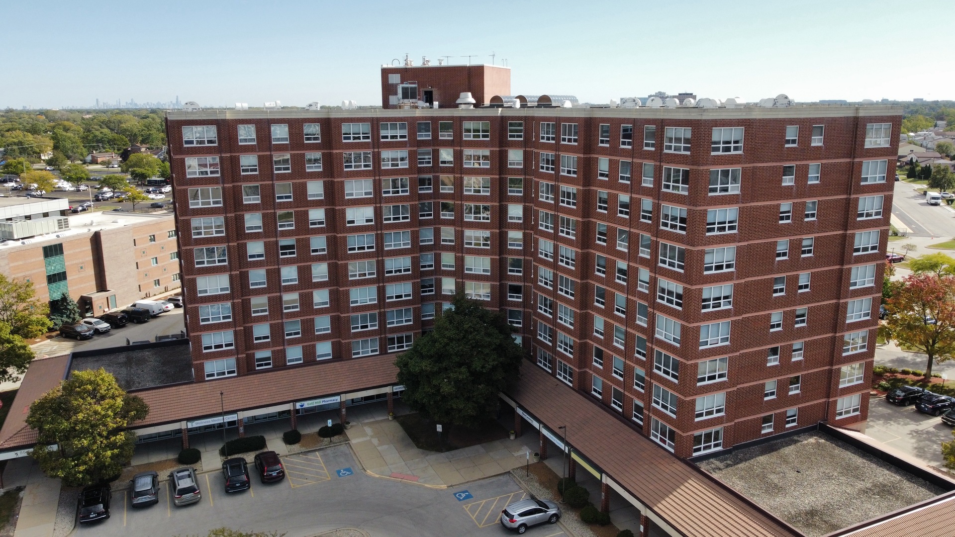 a view of a building