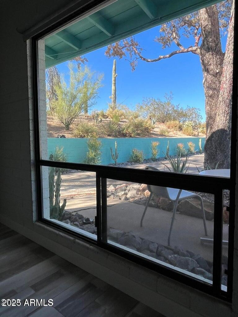 7440 East Cave Creek Road, Unit 1 Carefree, AZ 85377 - Photo 13 of 47 a view of a from a window