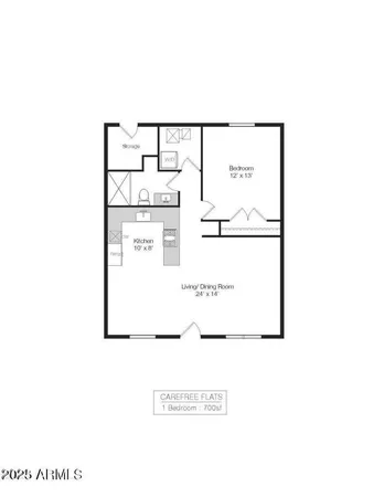 $1,499 | 7440 East Cave Creek Road, Unit 1, Carefree, AZ 85377
