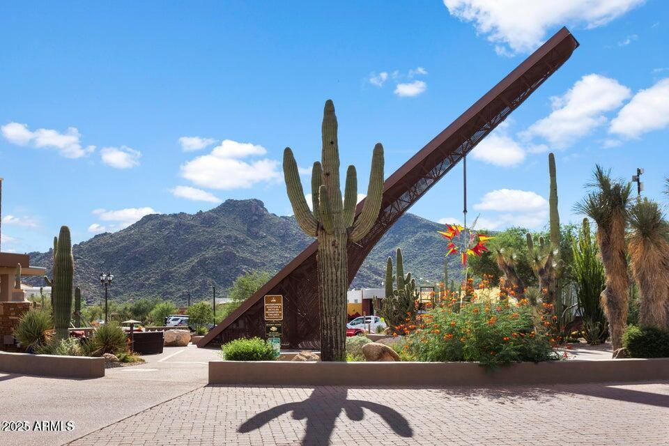7440 East Cave Creek Road, Unit 1 Carefree, AZ 85377 - Photo 22 of 47 a view of a building with a street
