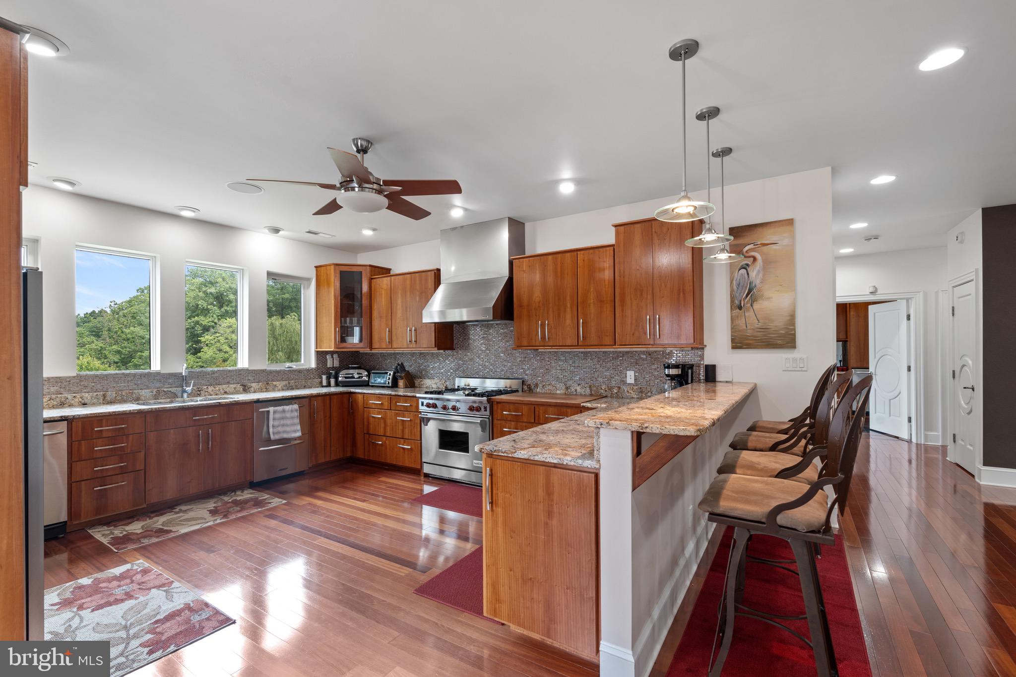 174 Virginia Key Trail Union Hall, VA 24176 - Photo 18 of 85 a large kitchen with kitchen island a large island in it
