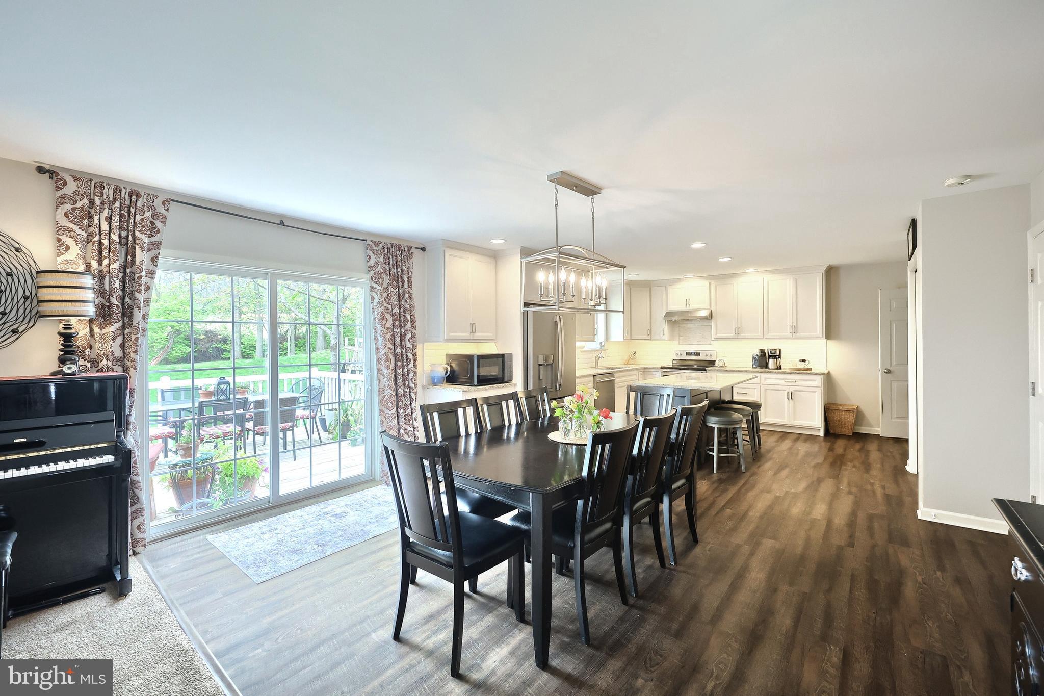 710 Apple Tree Lane Mount Wolf, PA 17347 - Photo 11 of 47 a view of a dining room with furniture window and wooden floor