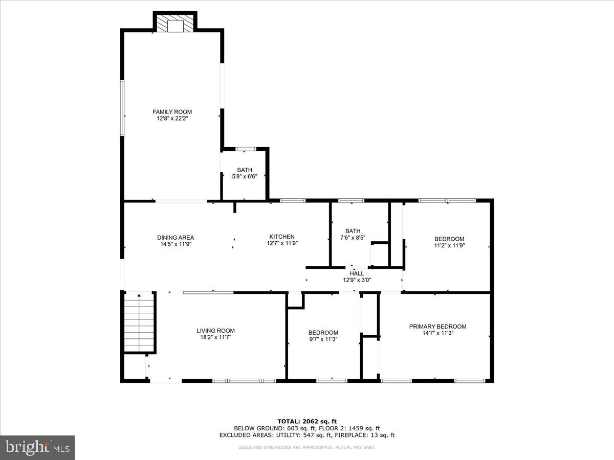 121 Catherine Avenue Buena, NJ 08310 - Photo 32 of 34 a picture of floor plan