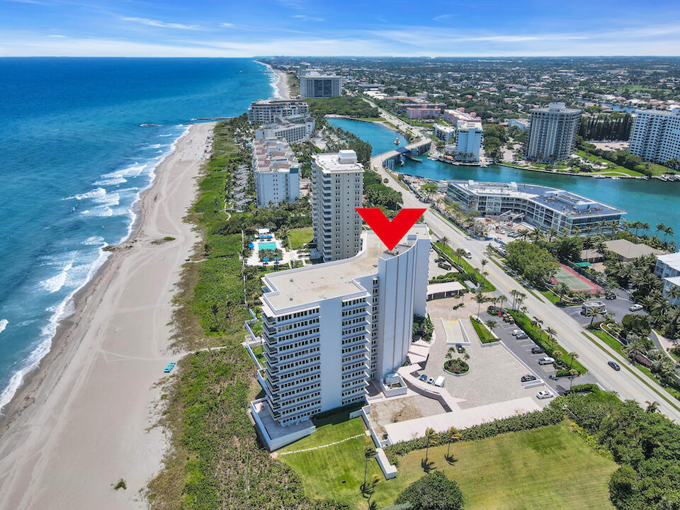 700 South Ocean Boulevard, Unit 1105 Boca Raton, FL 33432 - Photo 32 of 49 Aerial Picture