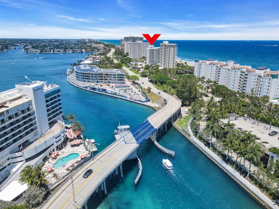 700 South Ocean Boulevard, Unit 1105 Boca Raton, FL 33432 - Photo 34 of 49 Aerial Picture