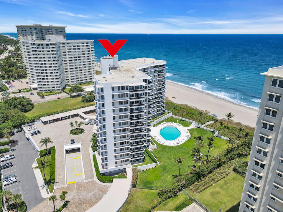 700 South Ocean Boulevard, Unit 1105 Boca Raton, FL 33432 - Photo 35 of 49 Aerial Picture
