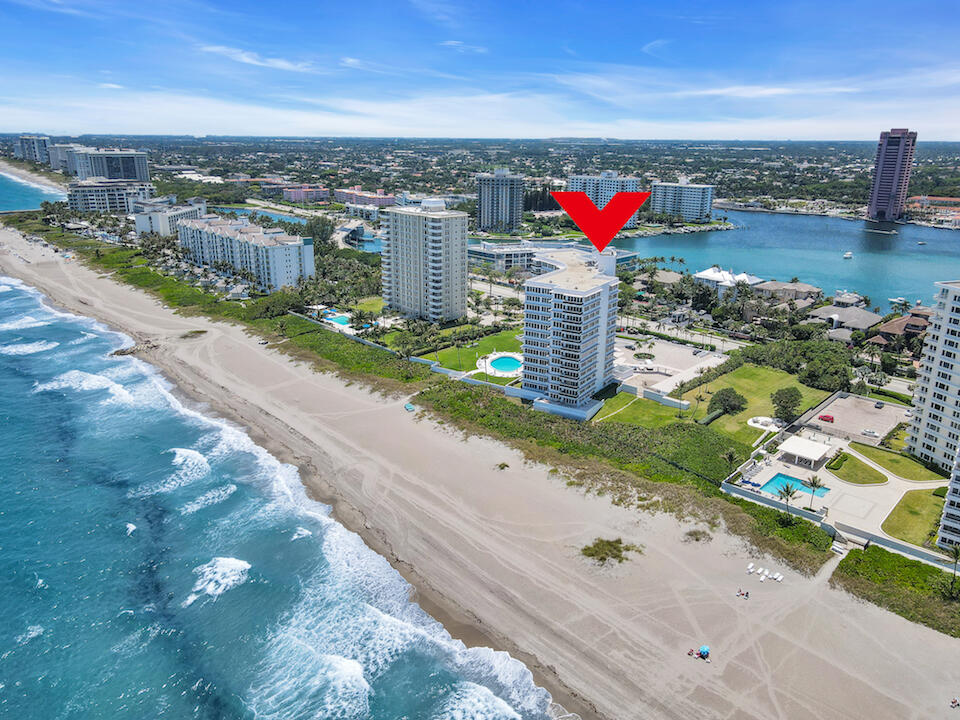 700 South Ocean Boulevard, Unit 1105 Boca Raton, FL 33432 - Photo 37 of 49 Aerial Picture