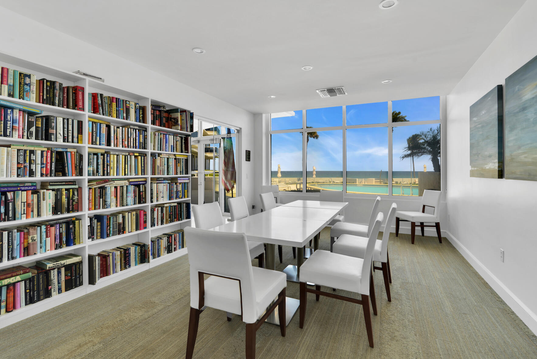 700 South Ocean Boulevard, Unit 1105 Boca Raton, FL 33432 - Photo 47 of 49 Library