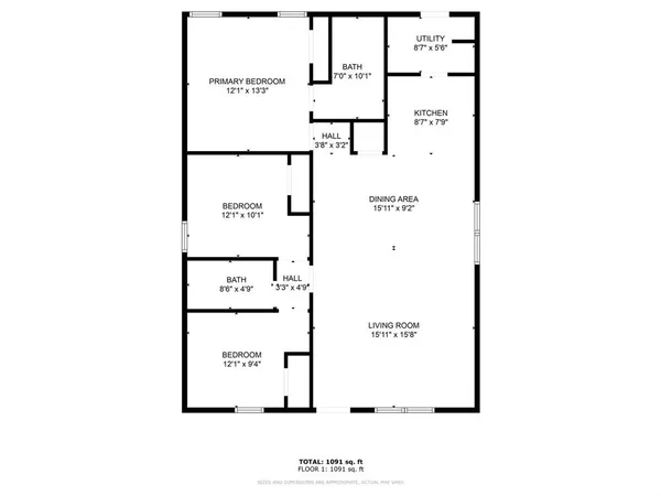 $1,575 | 6147 Shawnee Drive, Mabank, TX 75156