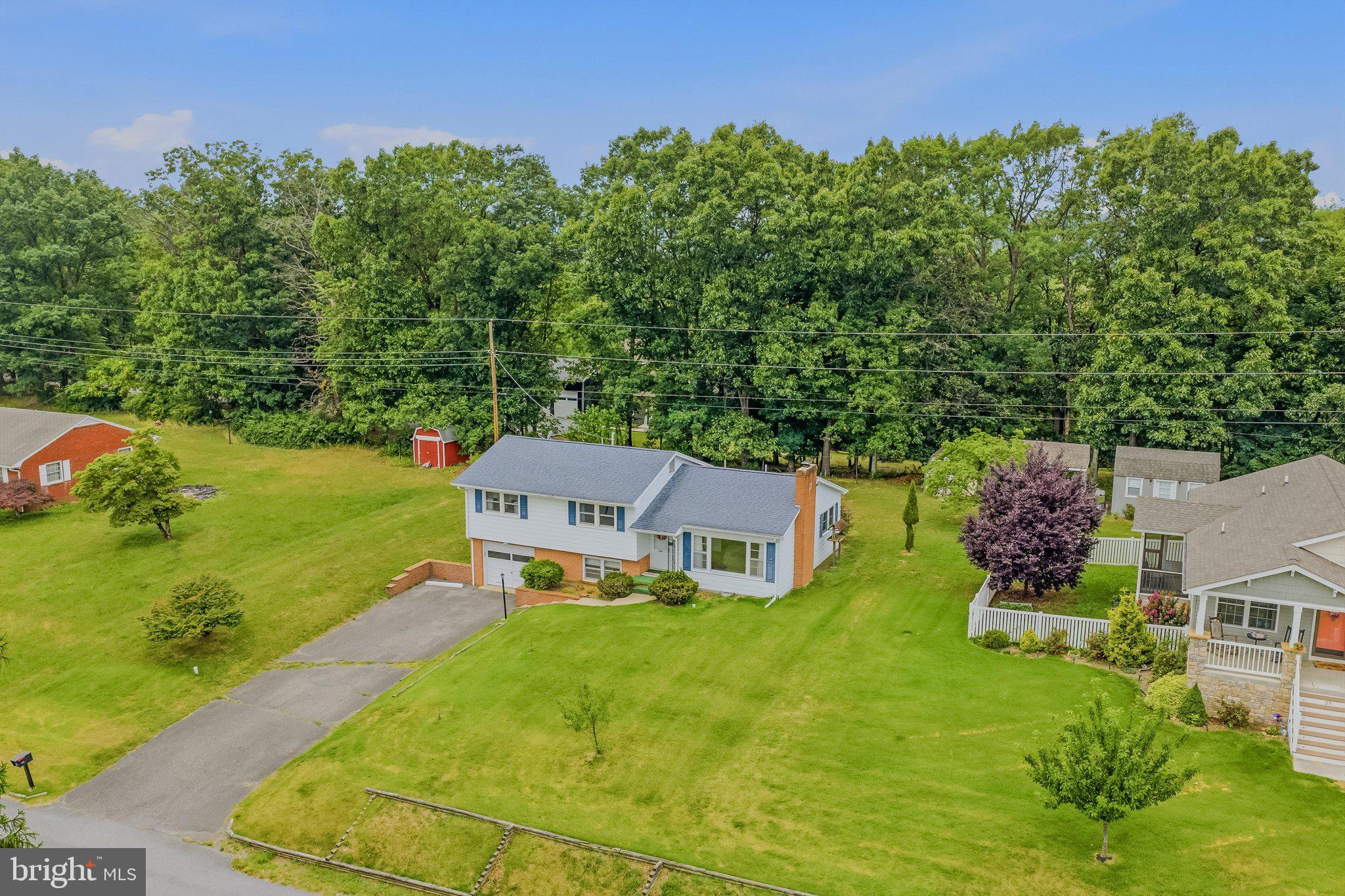 381 Grove Heights Road Berkeley Springs, WV 25411 - Photo 35 of 48 Aerial Front