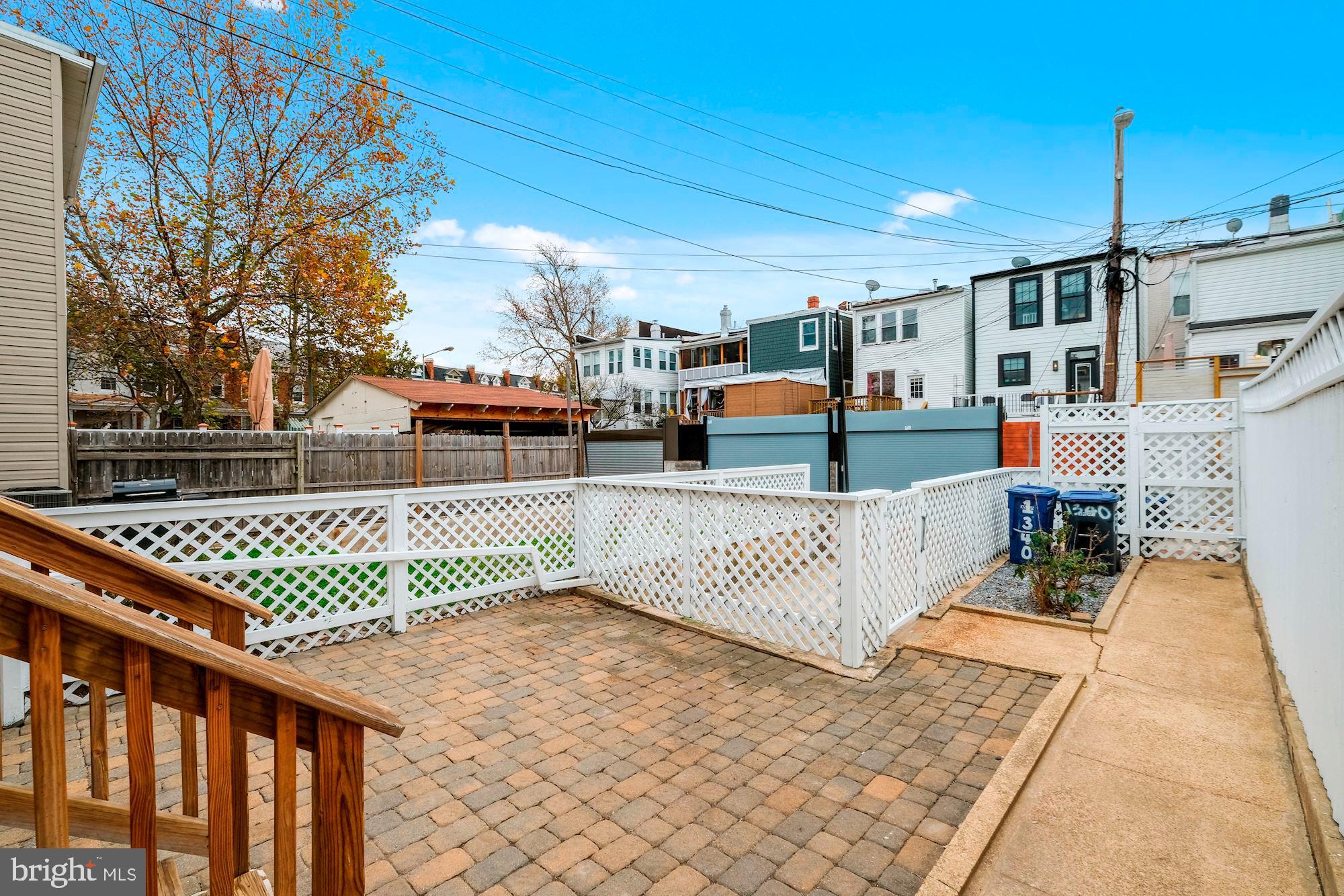 1340 Spring Road Northwest Washington, DC 20010 - Photo 27 of 35 Patio area