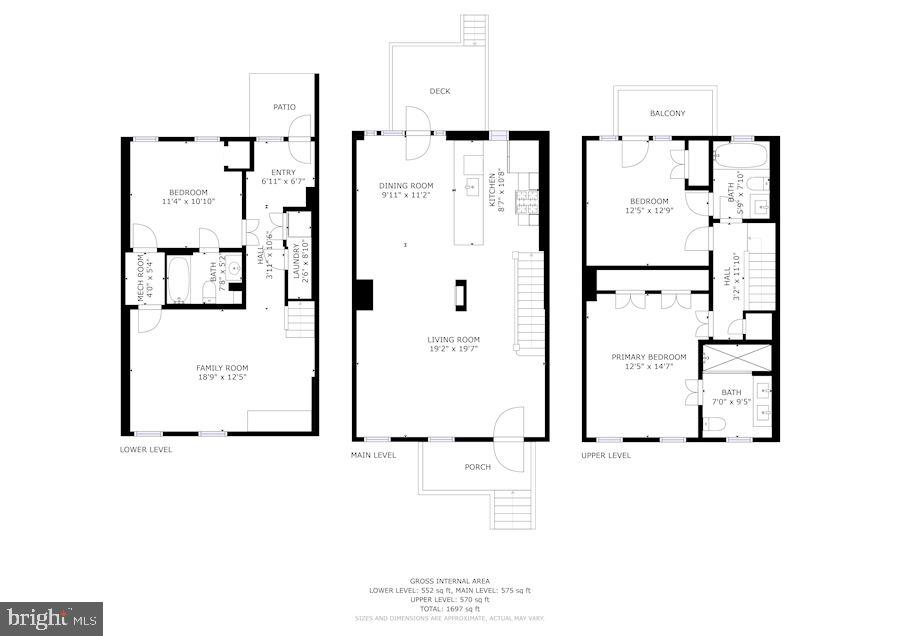 1340 Spring Road Northwest Washington, DC 20010 - Photo 35 of 35 Floor Plan