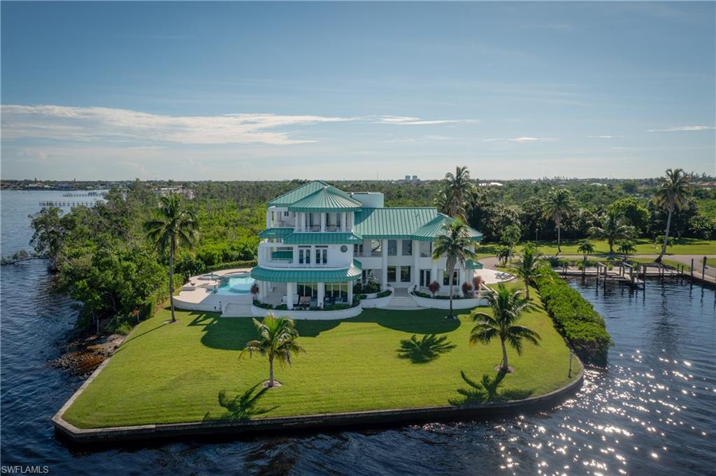 14040 Schultz Road Fort Myers, FL 33908 - Photo 11 of 48 Drone / aerial view of a nearby body of water