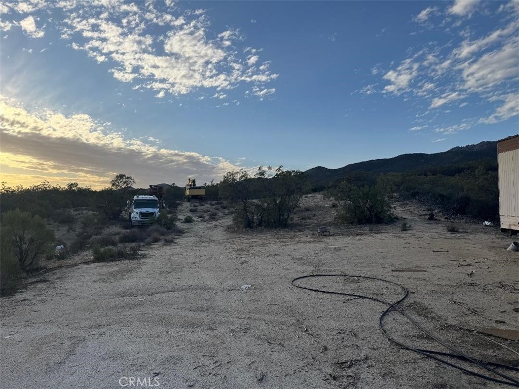 0 Springbrook Trail Anza, CA 92539 - Photo 3 of 13 a view of a dry yard with mountain view