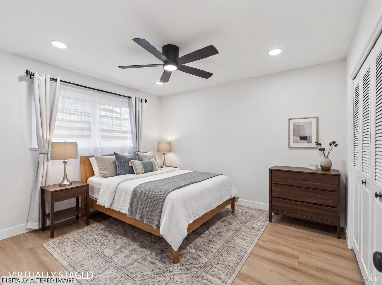 2447 Rigdon Street Napa, CA 94558 - Photo 47 of 78 NW bedroom virtually staged.