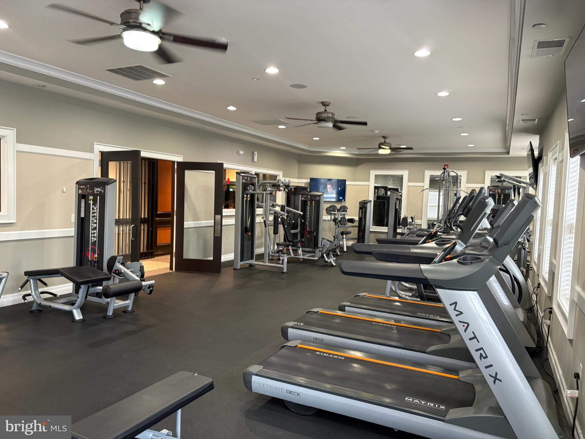1044 Halifax Place Hamilton, NJ 08619 - Photo 32 of 39 a view of a room with gym equipment