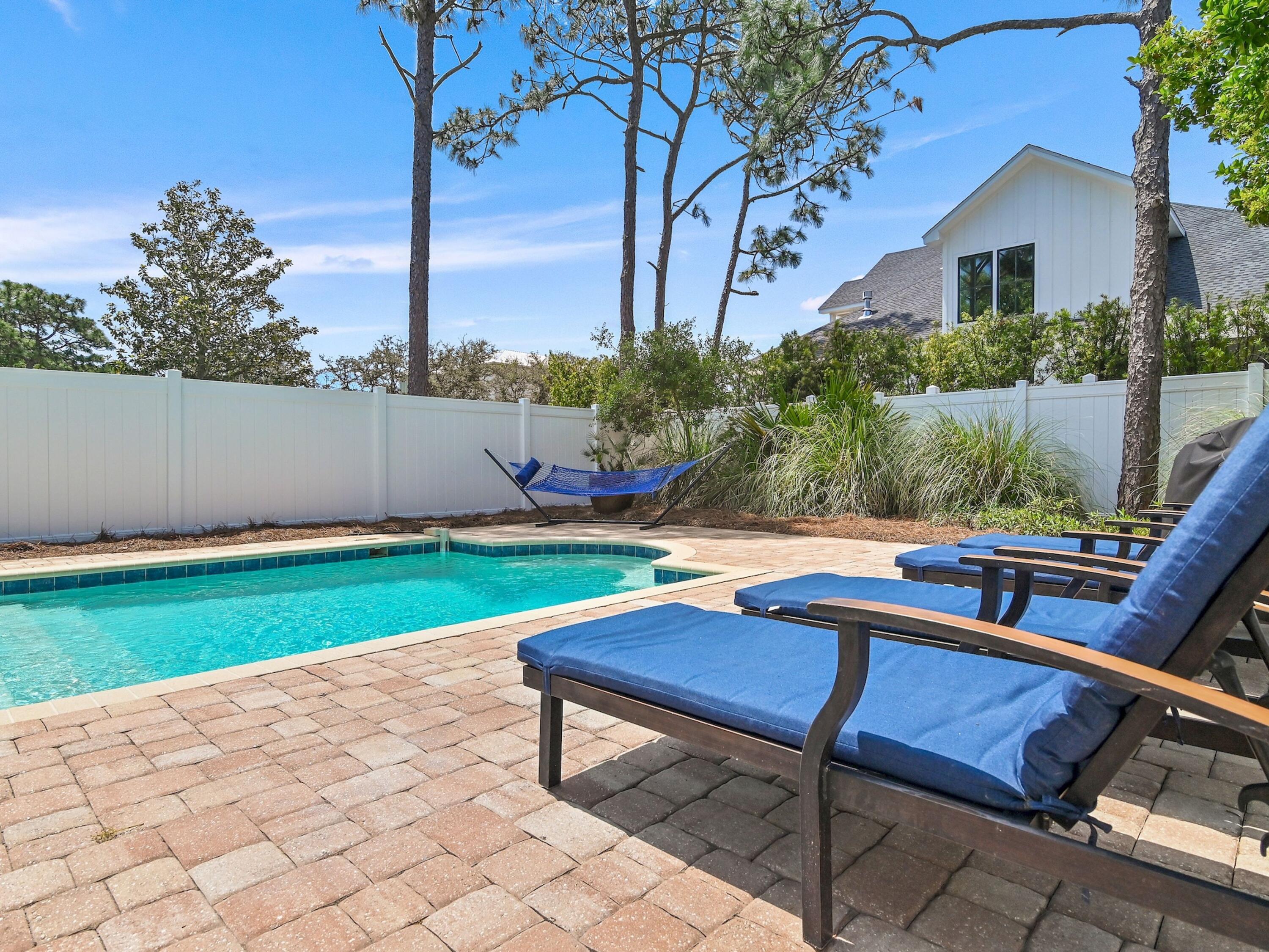 38 Elm Street Santa Rosa Beach, FL 32459 - Photo 13 of 53 Fenced in pool and yard area
