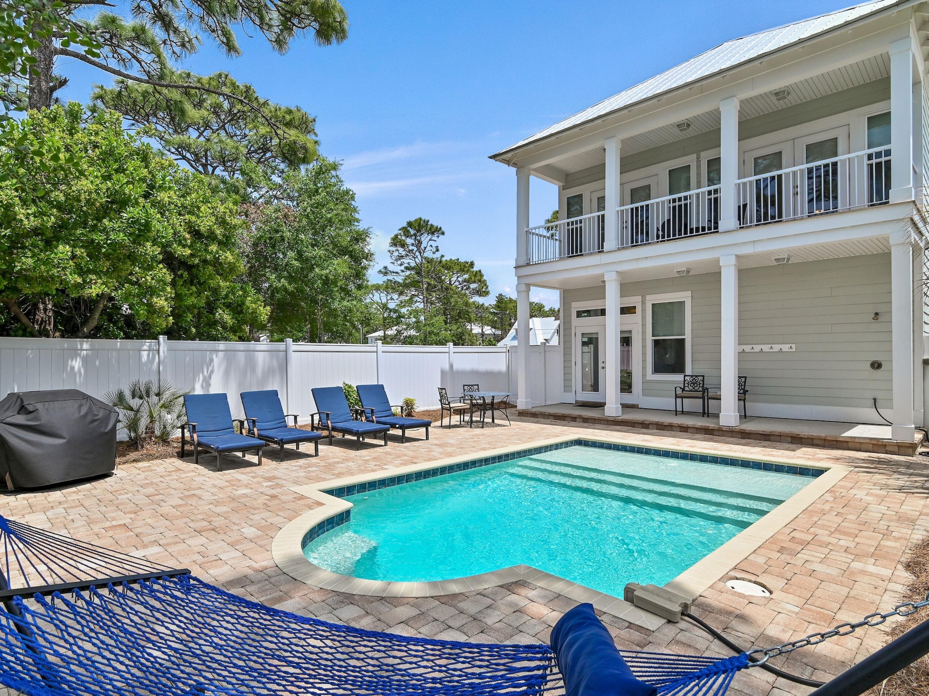 38 Elm Street Santa Rosa Beach, FL 32459 - Photo 2 of 53 Lounge chairs, sun deck and hammock!